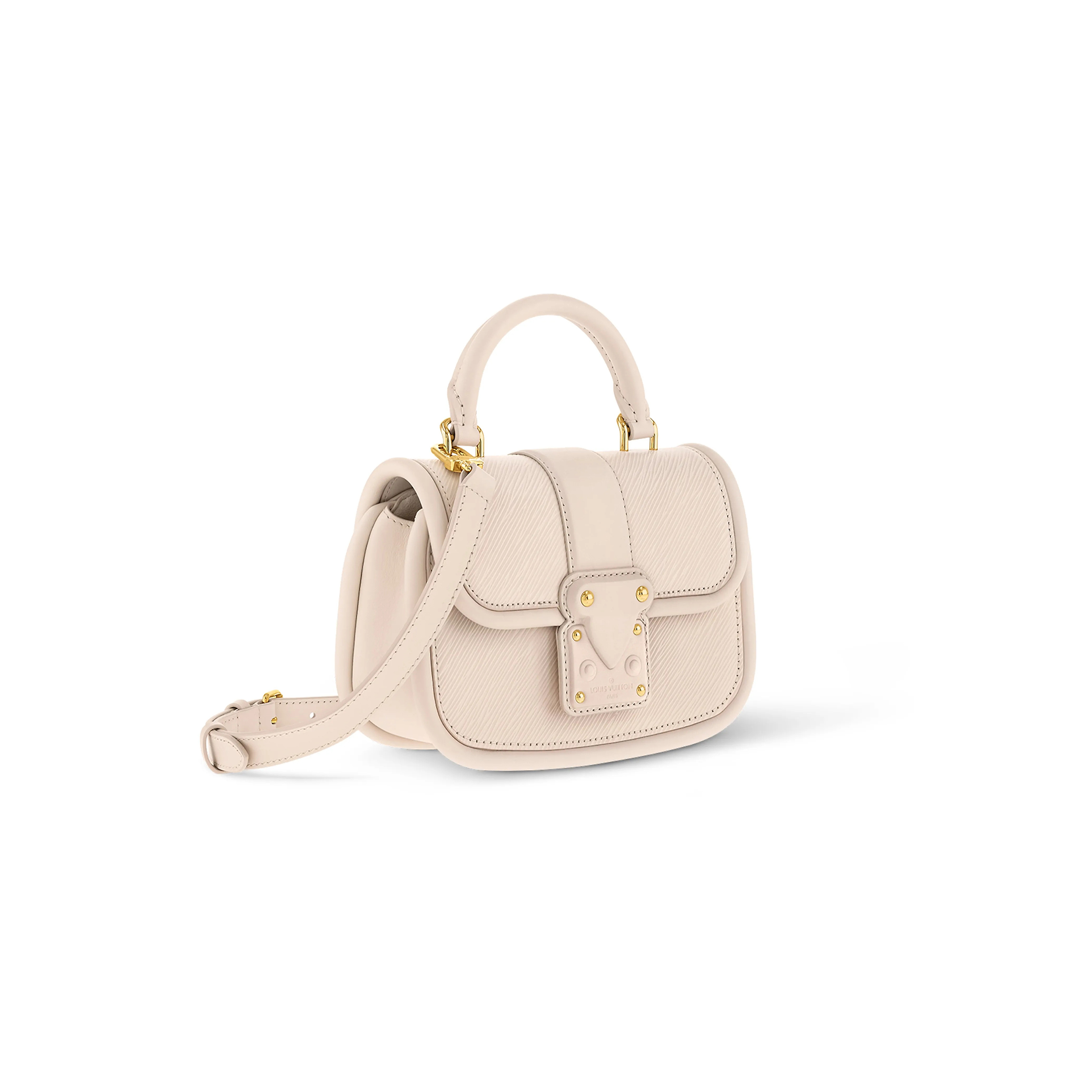 l0*is V*t0n hide seek handbag white m22721 (21*15*8cm)